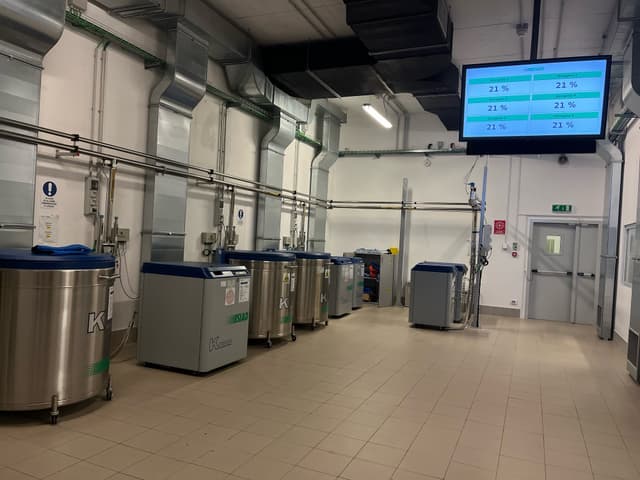 Sala criogenica